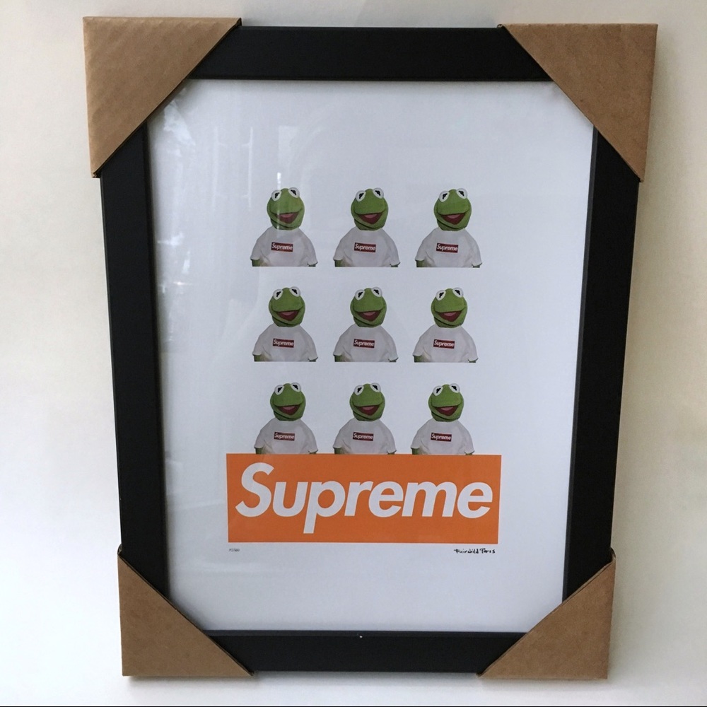 Supreme x Kermit Wall Art